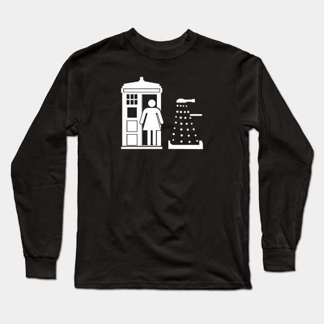 13th Doctor Long Sleeve T-Shirt by scoffin